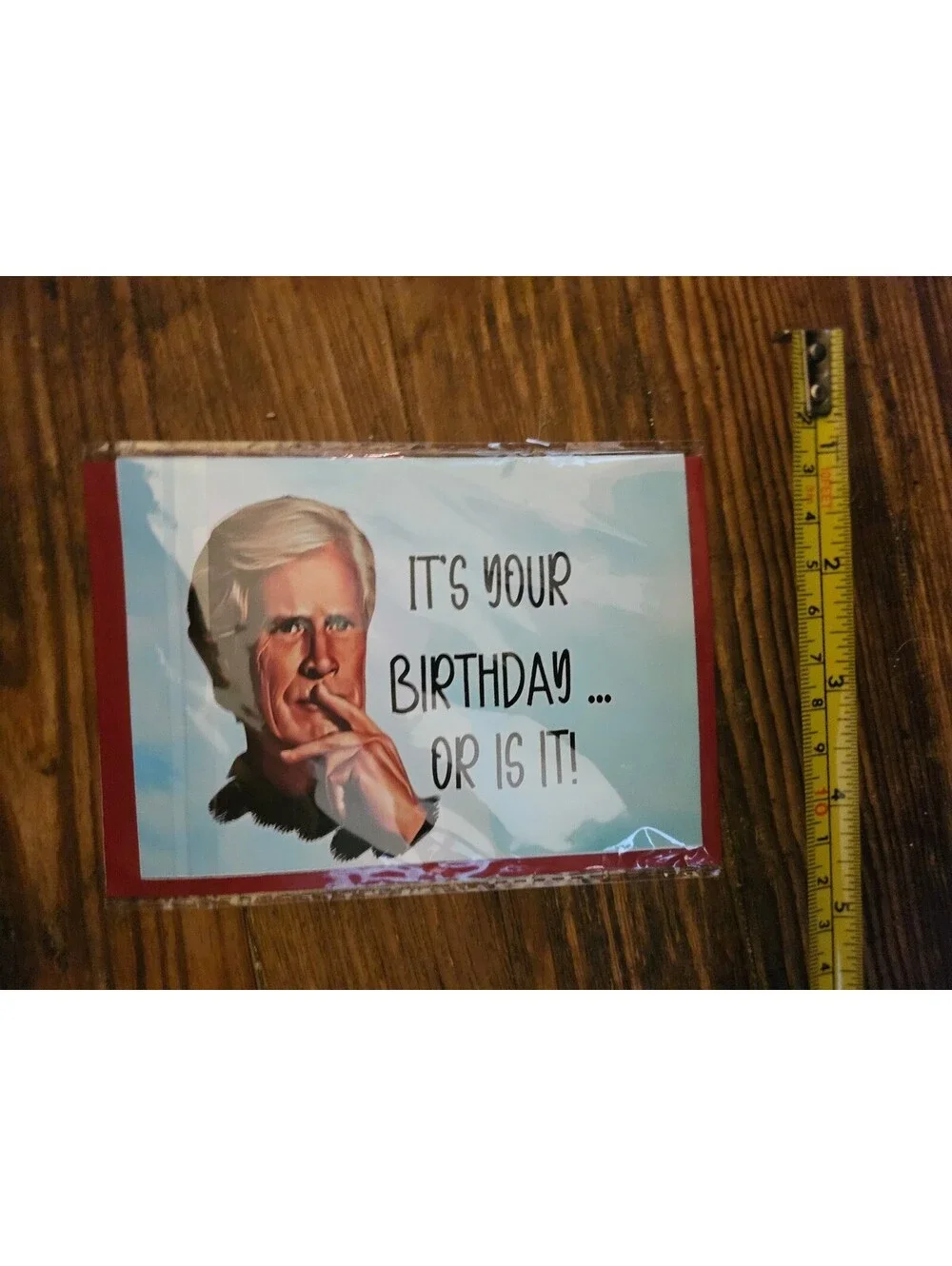 NWT - Keith Morrison Dateline birthday card - funny NEW